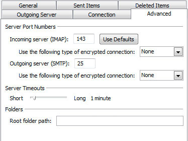 Android email account step 19